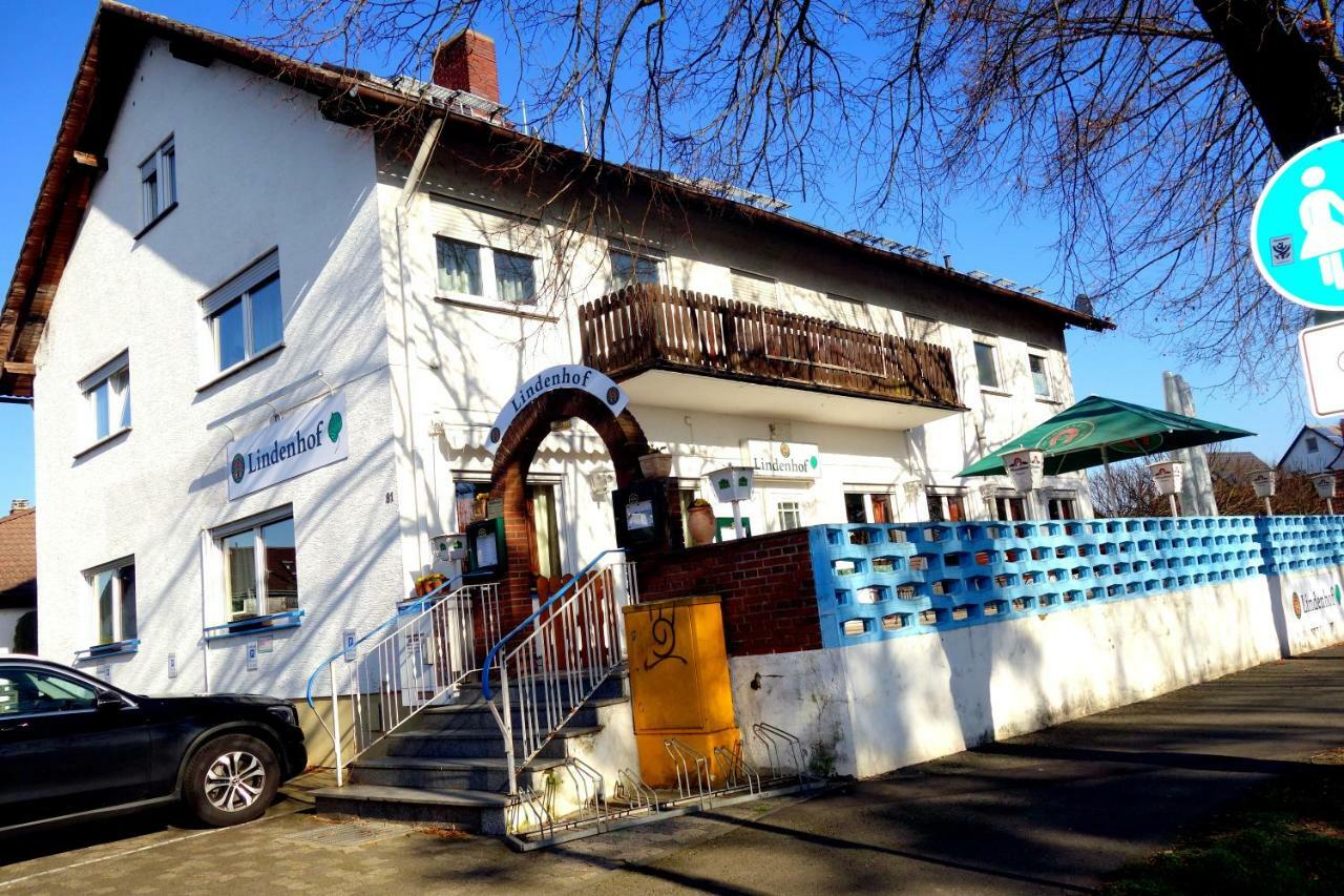 Hotel Restaurant Lindenhof Riedstadt Bagian luar foto