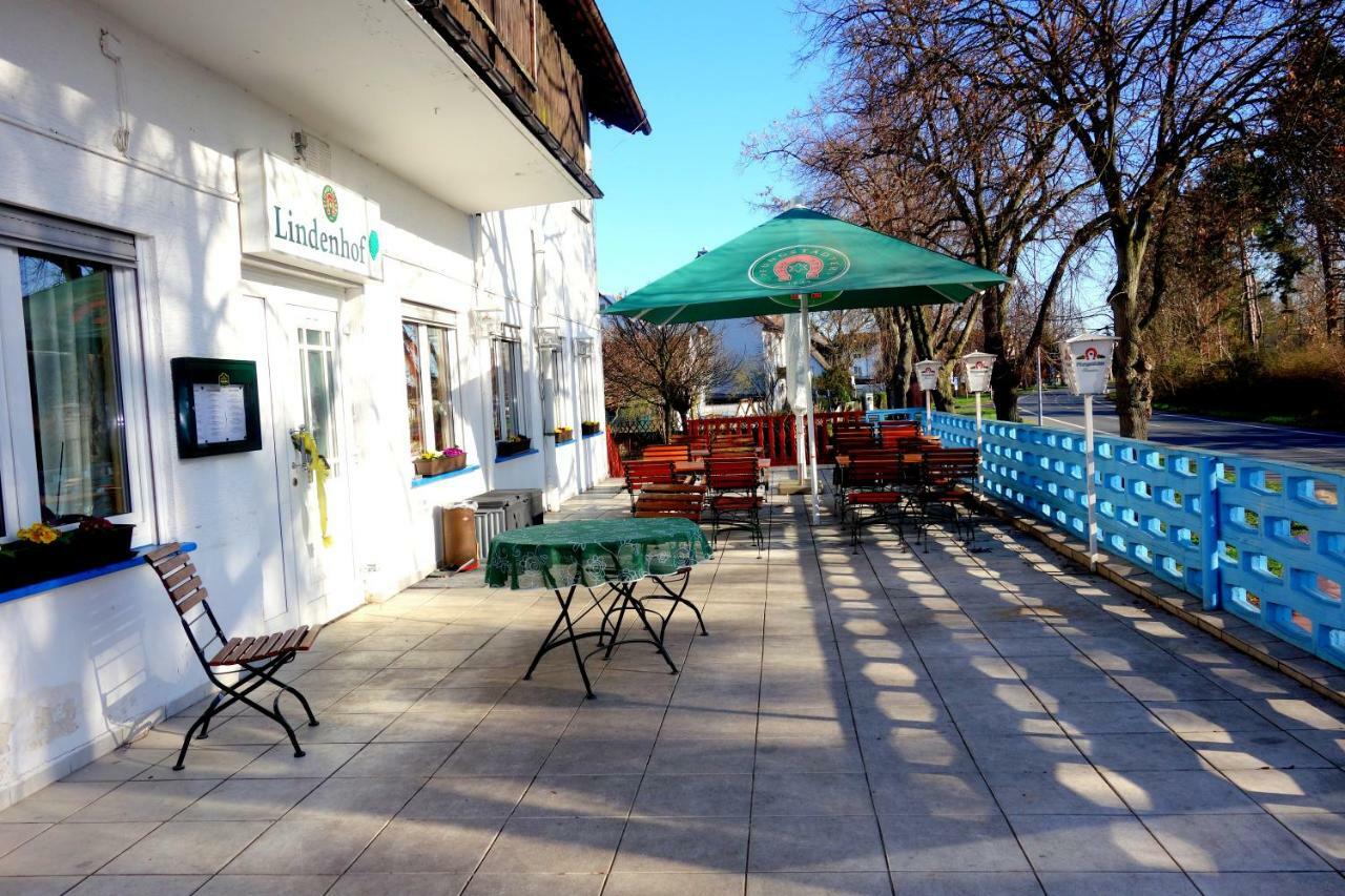 Hotel Restaurant Lindenhof Riedstadt Bagian luar foto